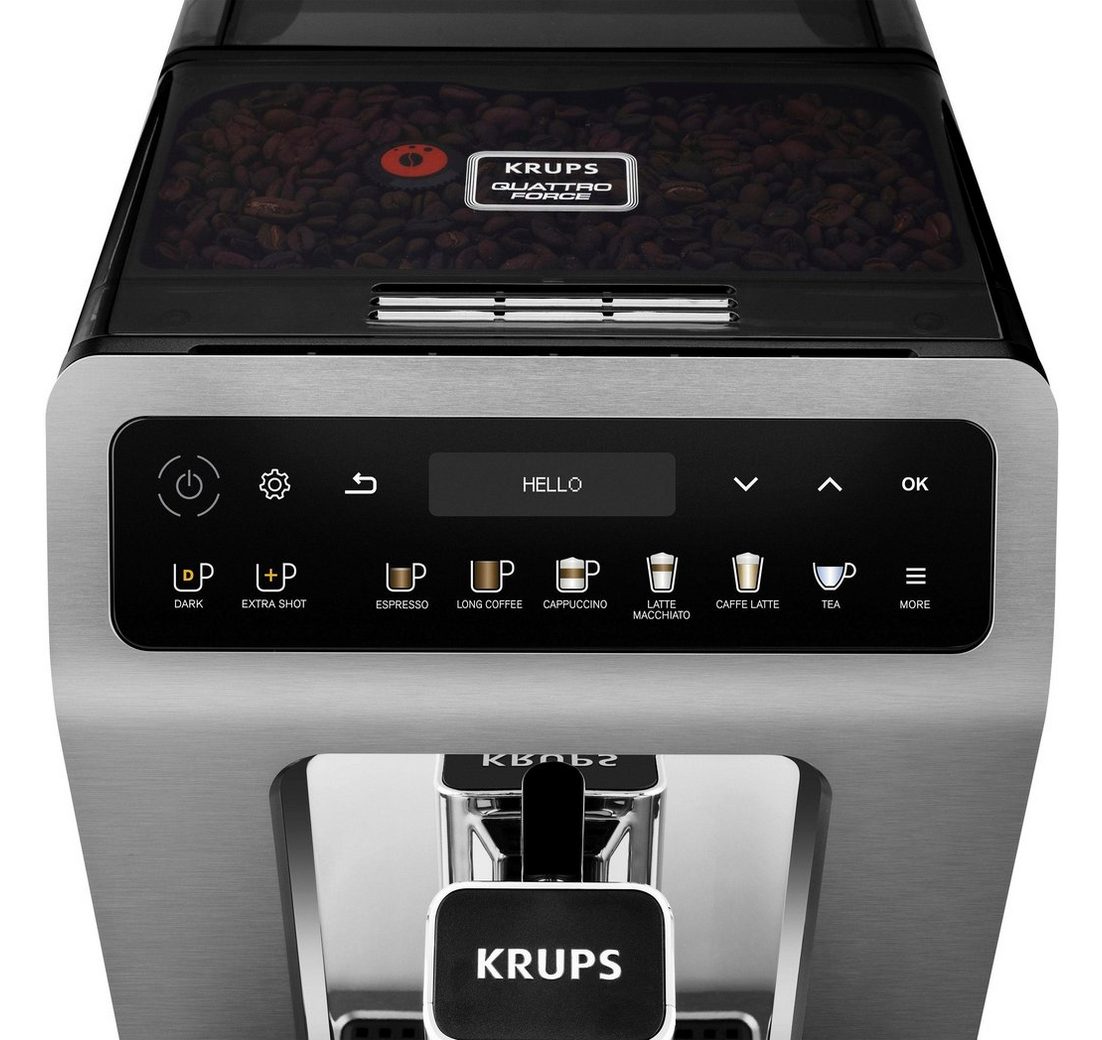 Krups Kaffeevollautomat EA894T Evidence Plus, mit vielen technischen Innovationen und Bedienungshighlights – Bild 3