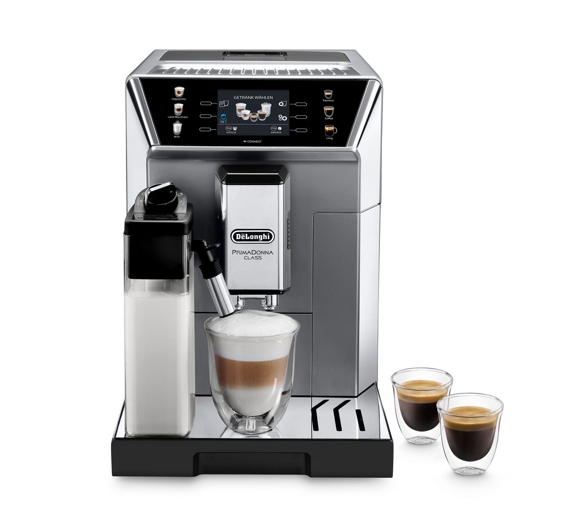 De'Longhi Kaffeevollautomat PrimaDonna Class ECAM 550.65.MS - Perfekter Milchschaum