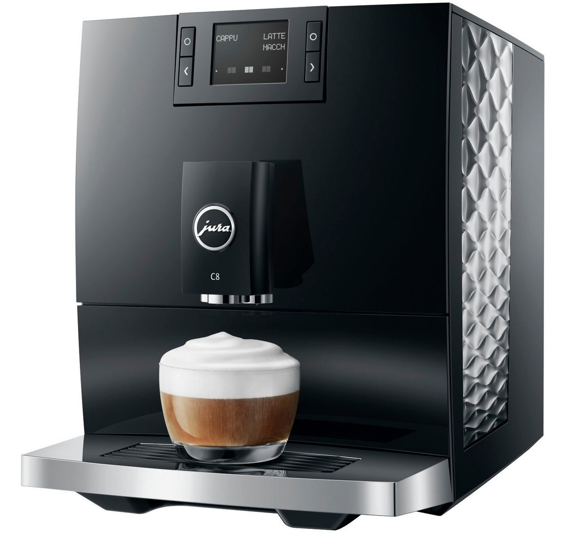 JURA Kaffeevollautomat 15603 C8 Piano Black (EA)