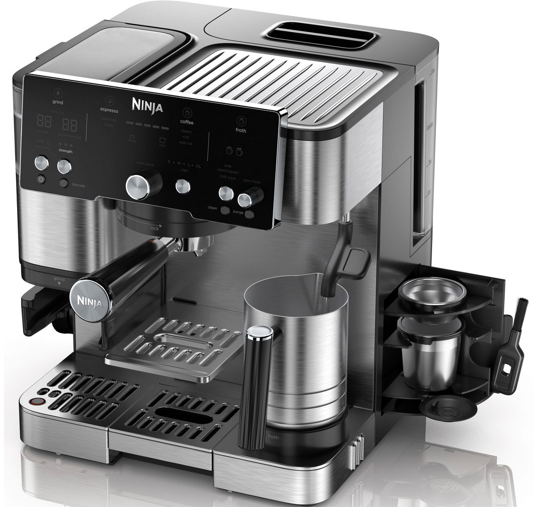 NINJA Espressomaschine Ninja Luxe Café Essential Kaffeemaschine ES501EU