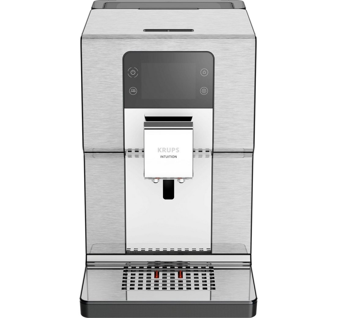Krups Kaffeevollautomat EA877D Intuition Experience+, 21 Heiß- und Kaltgetränke-Spezialitäten, geräuscharm, Farb-Touchscreen – Bild 5