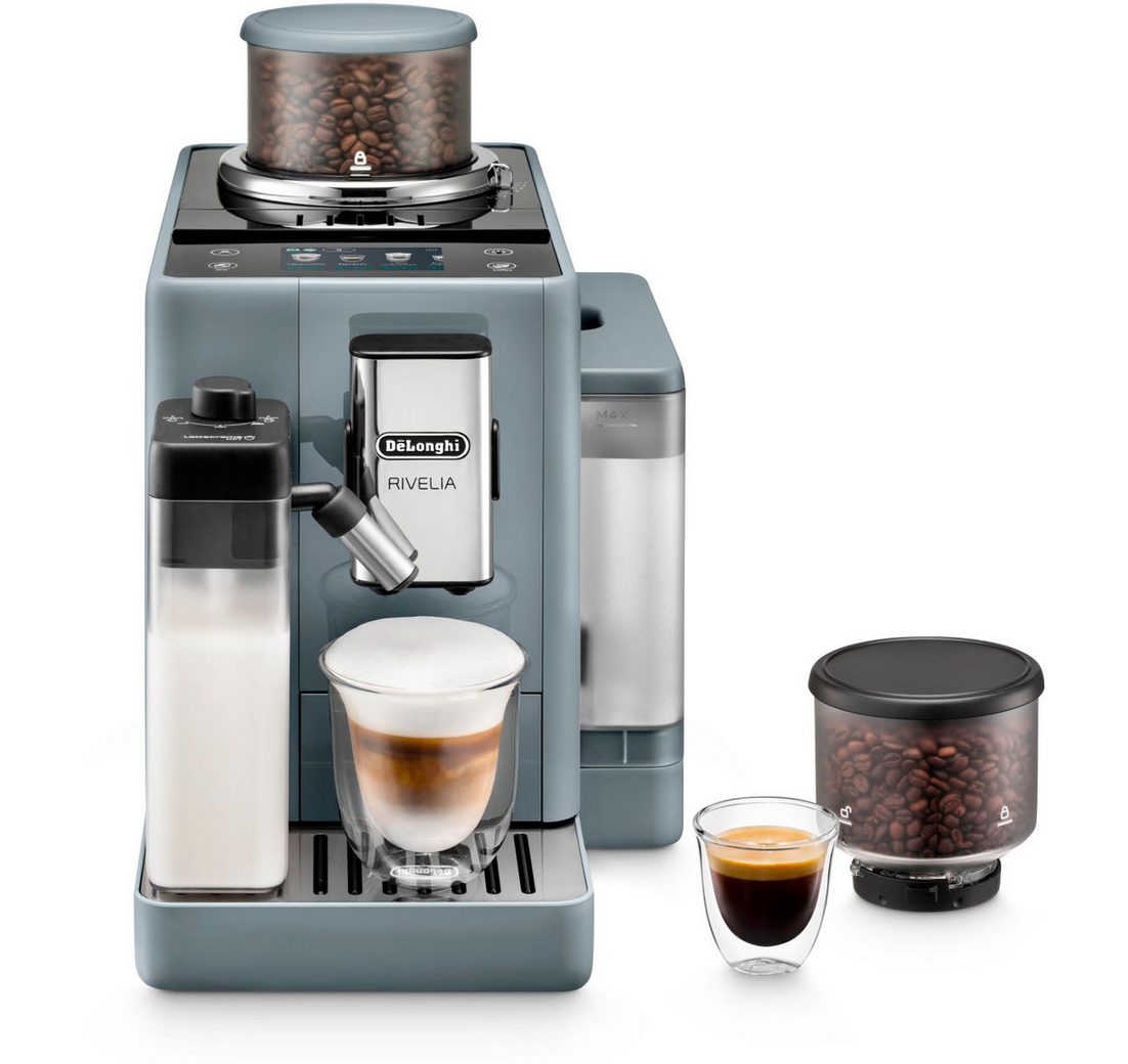 De'Longhi Kaffeevollautomat Rivelia EXAM440.55.G – 16 Kaffee-Rezepte