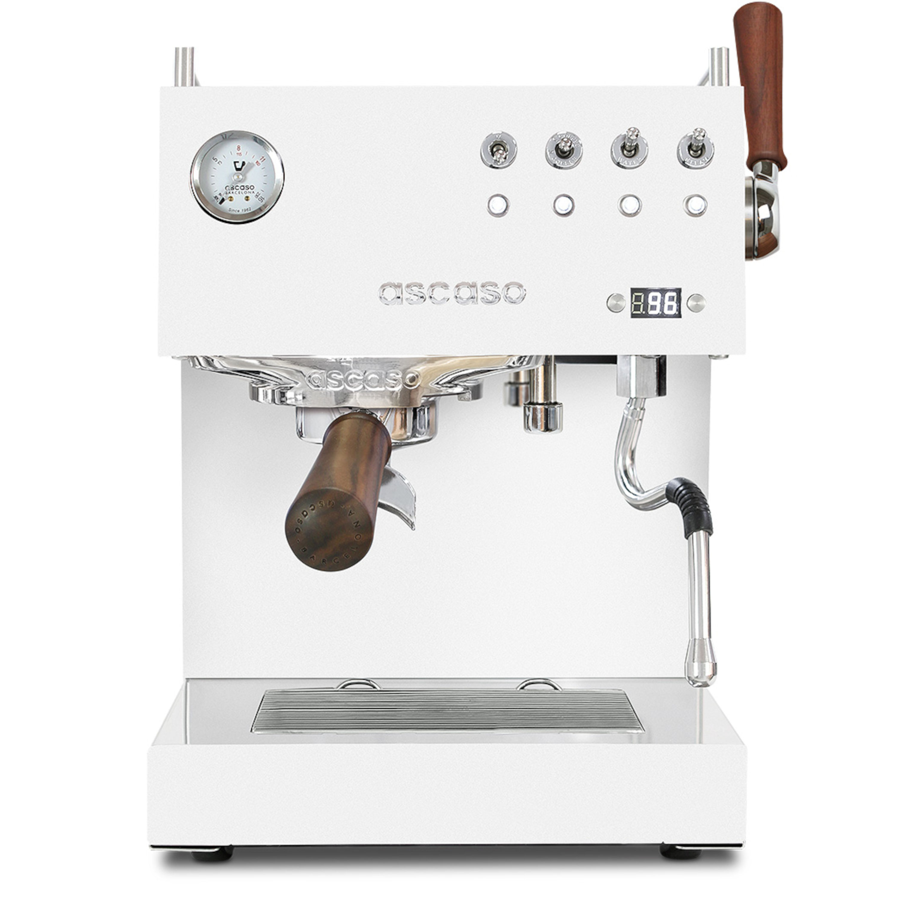 Ascaso Steel DUO Plus PID white&wood