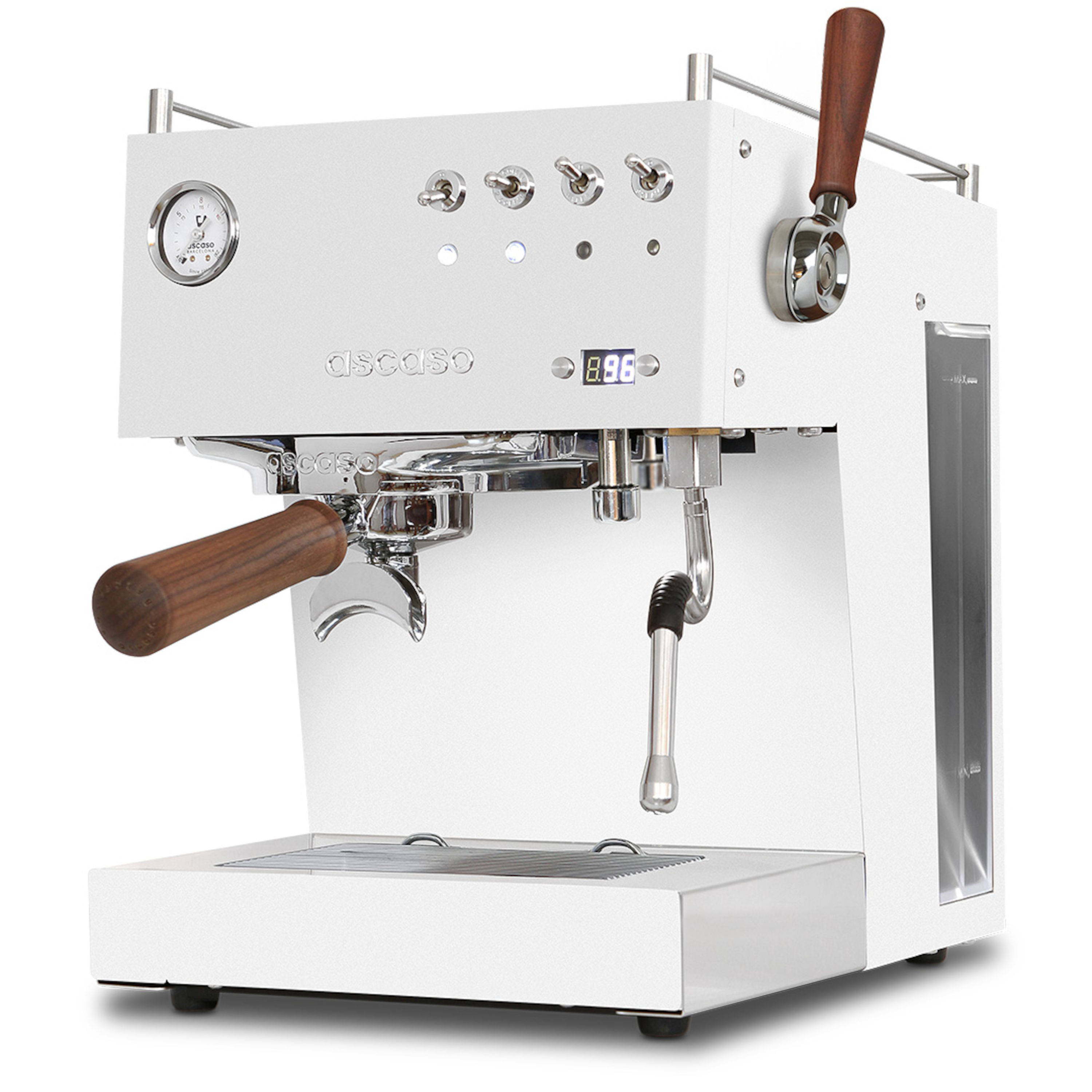 Ascaso Steel DUO Plus PID white&wood – Bild 2