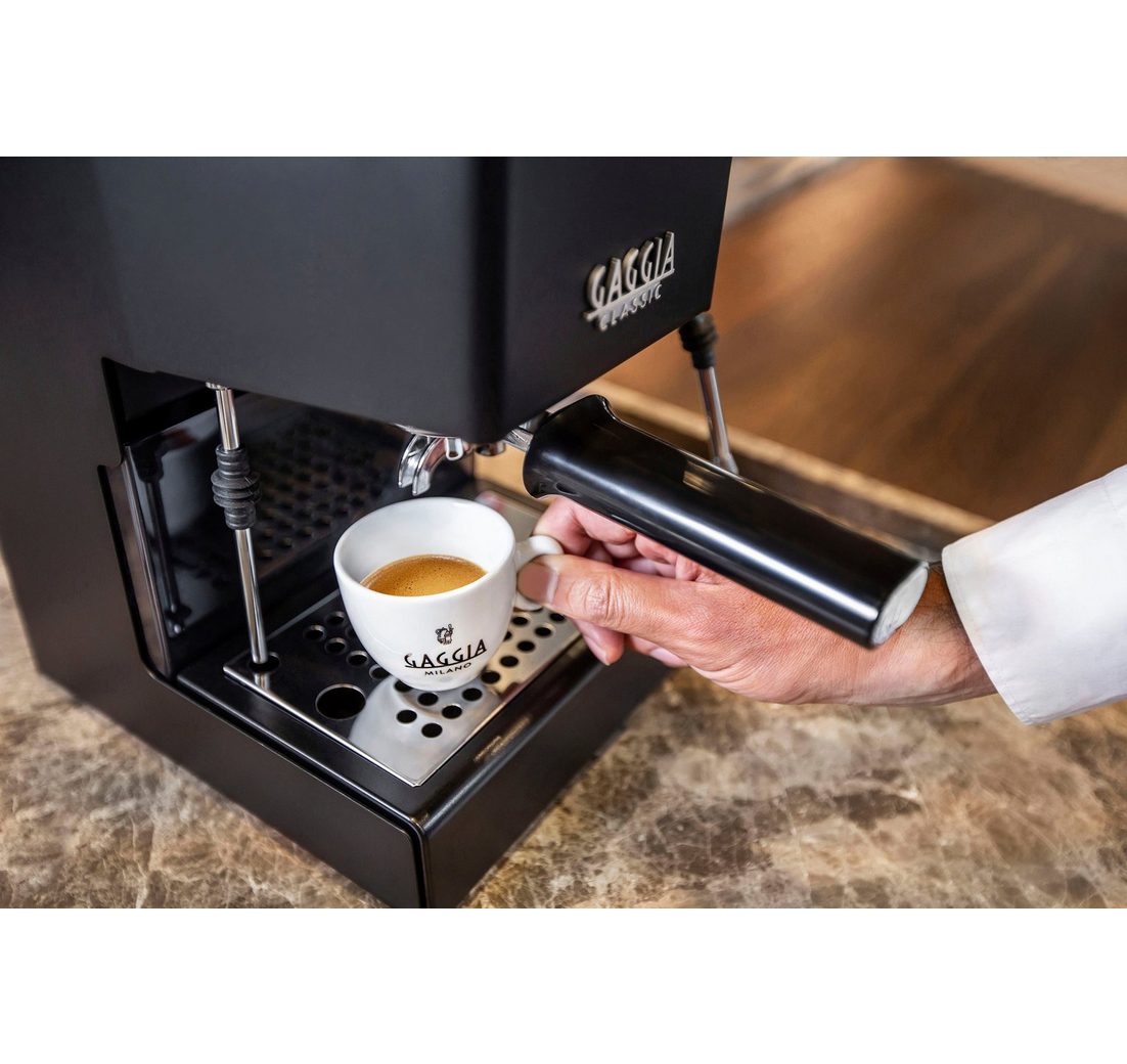 Gaggia Espressomaschine Classic Evo Thunder Black, Siebträger – Bild 4