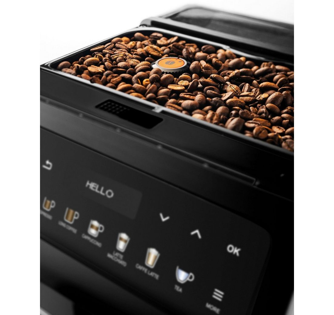 Krups Kaffeevollautomat EA8948 Evidence Plus, vielfältige Kaffee-Spezialitäten auf Knopfdruck, einfache Bedienung dank innovativem Farbdisplay – Bild 4