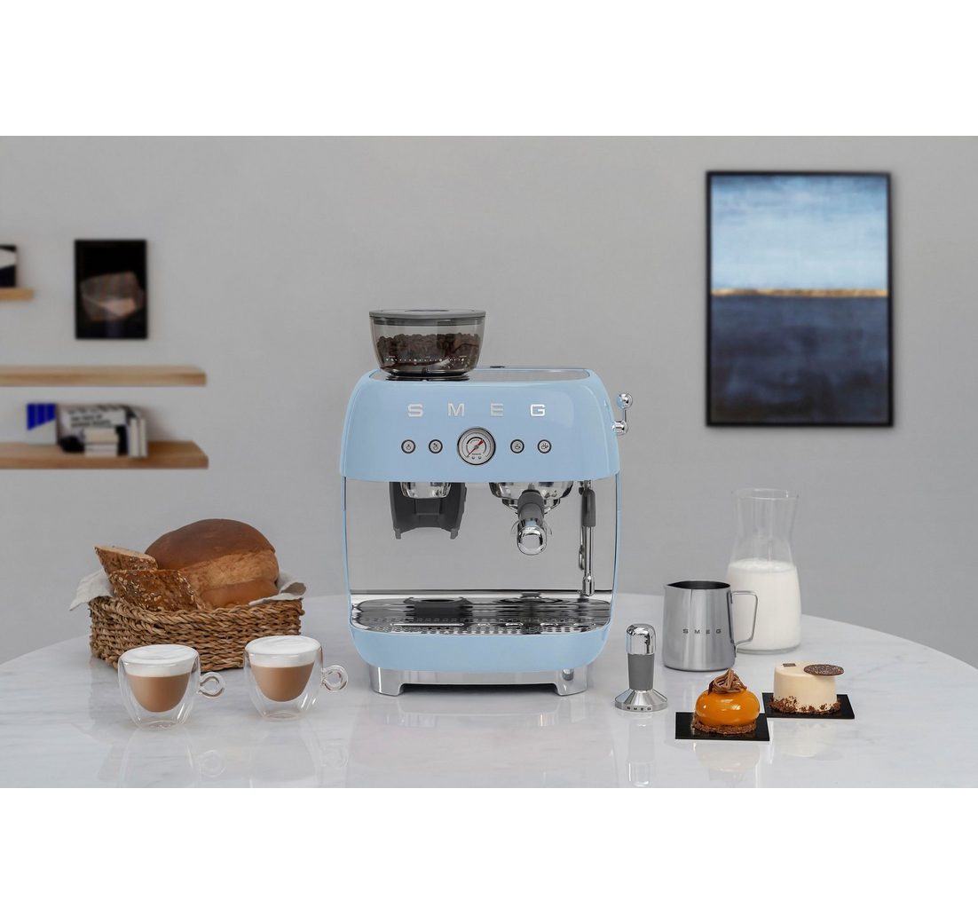 Smeg Espressomaschine EGF03PBEU, mit integrierter Kaffeemühle – Bild 4
