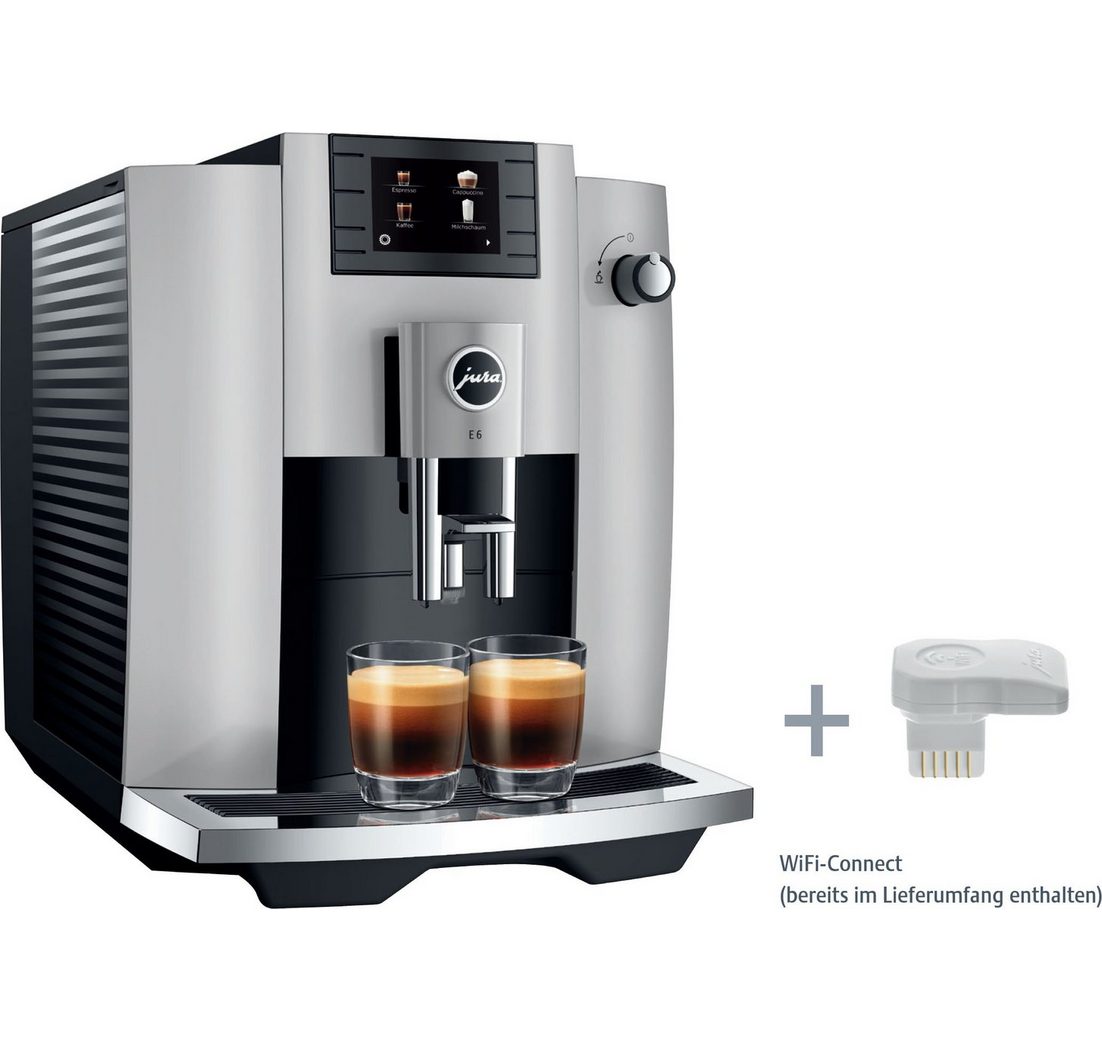 JURA Kaffeevollautomat 15676 E6 Platin (ECS)