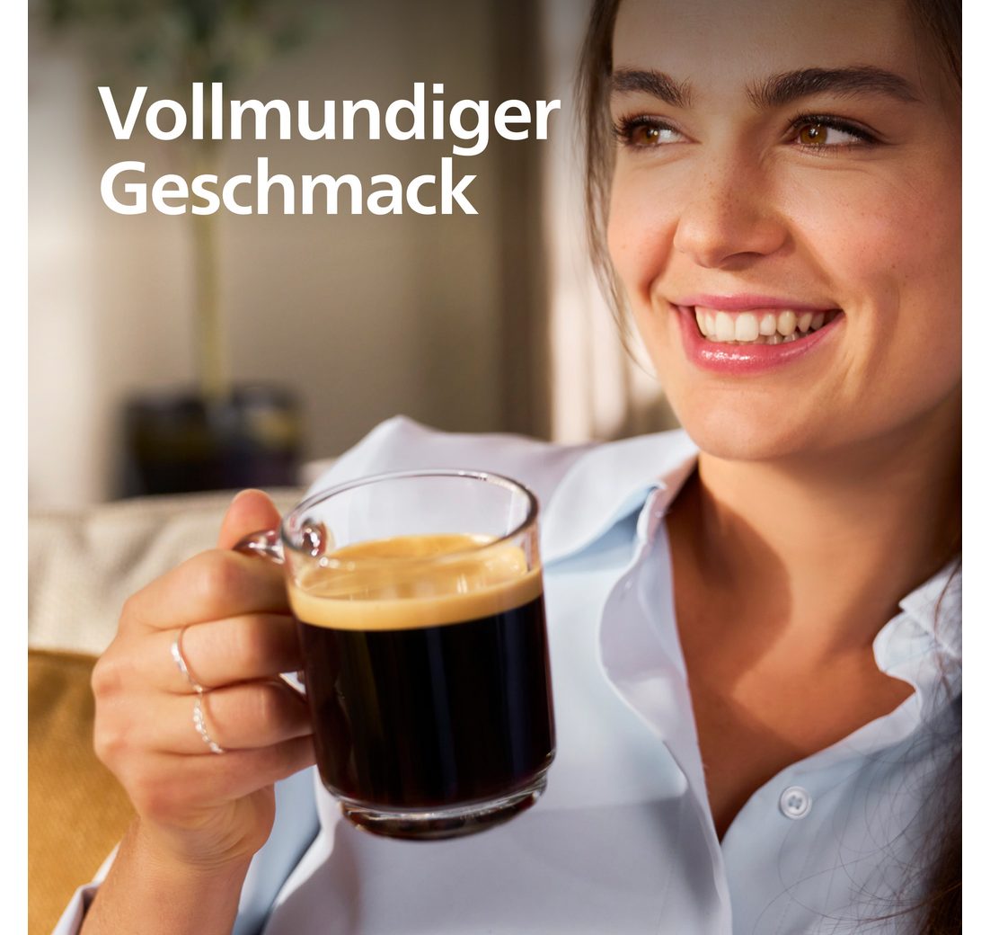 Philips Kaffeevollautomat 5400 Series EP5441/50 LatteGo, für 12 Kaffeespezialitäten und 4 Benutzerprofilen, mattschwarz – Bild 5